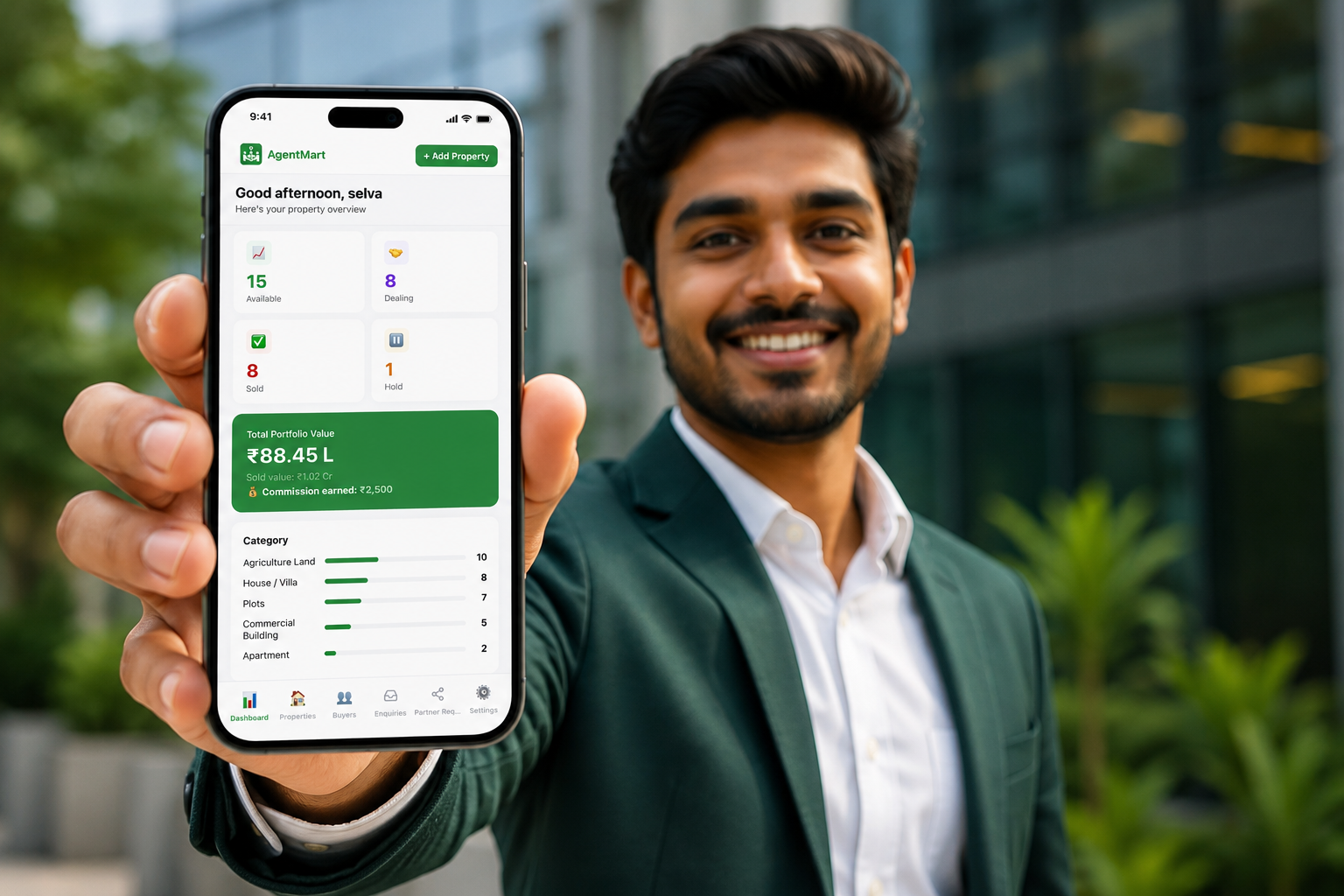 MyAgentMart in use