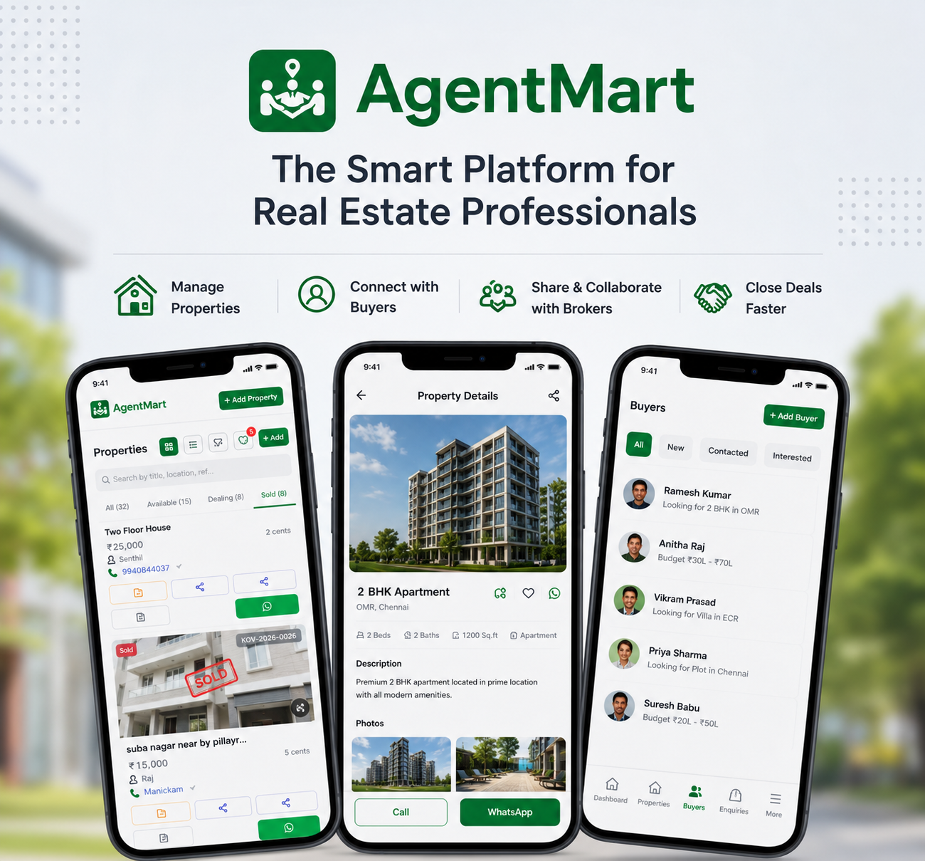 MyAgentMart App in Action